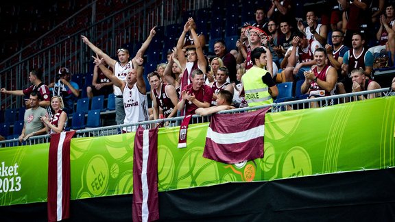 EČ basketbolā: Latvija - Melnkalne