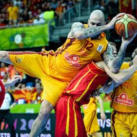 Latvijas nākamā pretiniece Melnkalne izrauj uzvaru pār Maķedoniju