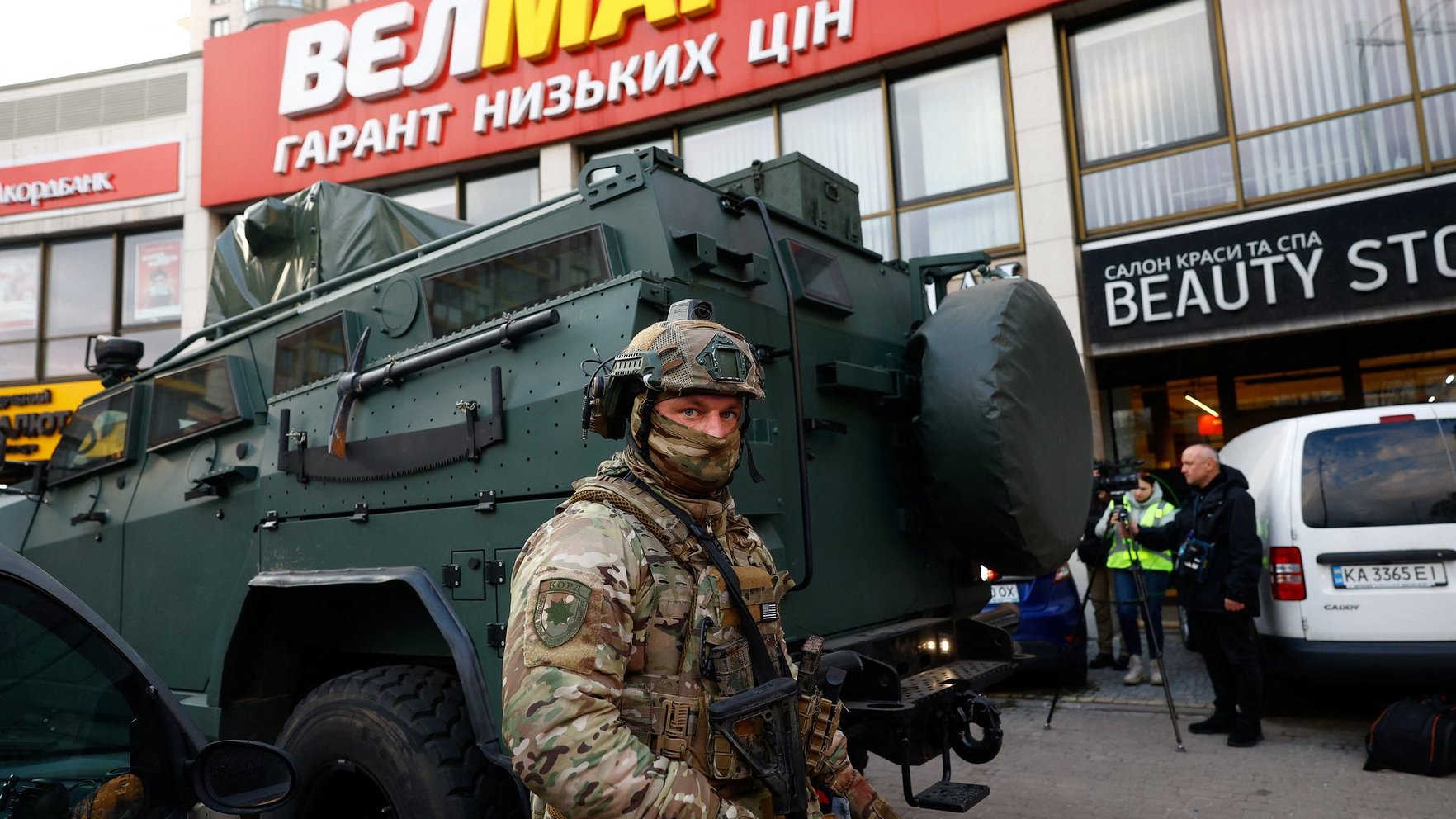 Apšaudē Kijivā nogalināti pieci cilvēki