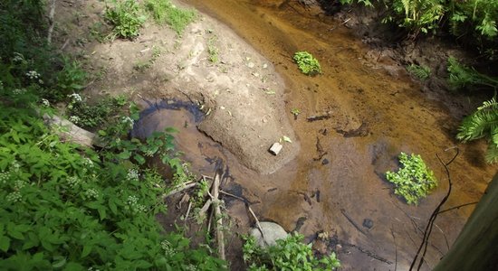 Gada ģeoloģiskais objekts - Korkuļu ūdensrijējs pie Jaunjelgavas