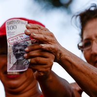 Venecuēlā atliek lielāko nomināla banknošu izņemšanu no apgrozības