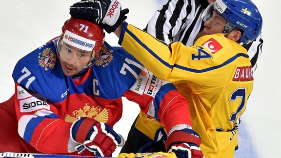 Sweden Jonas Junland vs Russia Ilya Kovalchuk