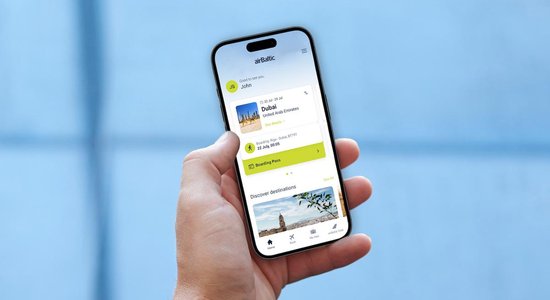 airBaltic запустил новое мобильное приложение 