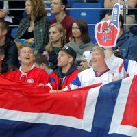 Norvēģijas hokeja izlase pārbaudes spēlē pirms pasaules čempionāta uzvar Dāniju
