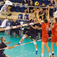 Latvijas volejbolisti ar drošu uzvaru uzsāk Eiropas čempionāta kvalifikācijas otro kārtu