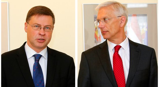 JV saraksta EP vēlēšanām pirmais numurs – Dombrovskis, Kariņš otrais