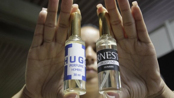 bottles of Hugo and Ernesto perfume 