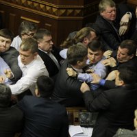 Украинская Рада возобновила работу с драки из-за языка