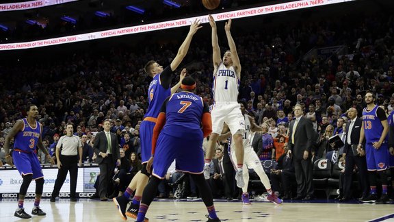 Basketbols, NBA spēle: Knicks - 76ers