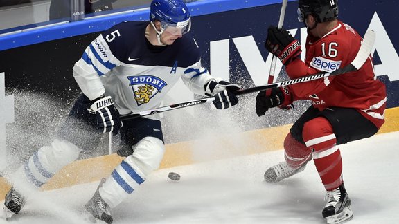 Hokejs, pasaules čempionāts. Kanāda - Somija - 2