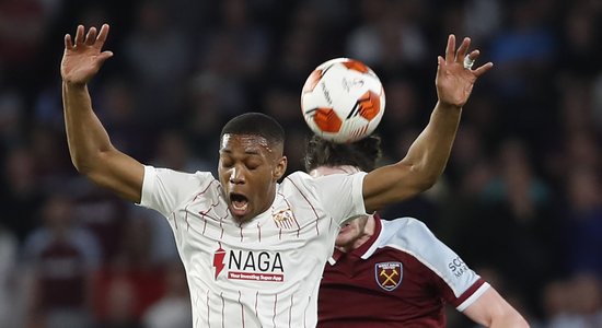 'Sevilla' svin uzvaru pirmajā UEFA Eiropas līgas astotdaļfināla spēlē