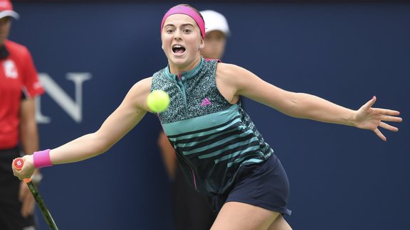 Teniss, Rodgers Cup Monreālā: Leļena Ostapenko - Džoanna Konta - 6