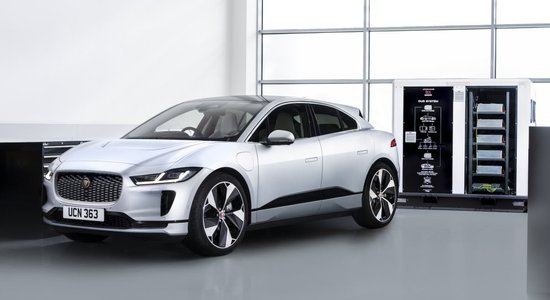 'Jaguar Land Rover' dod otru dzīvi 'I-Pace' akumulatoriem