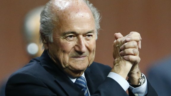 Pasaules kauss futbolā: Blaters pieņem Putina uzaicinājumu Pasaules kauss futbolā: Blaters pieņem Putina uzaicinājumu