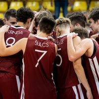 Latvijas U-16 basketbolisti zaudē arī Eiropas čempionāta trešajā spēlē