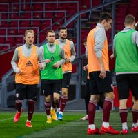 Trīs potenciālie debitanti izsaukti uz Latvijas futbola izlasi mačiem jūnijā