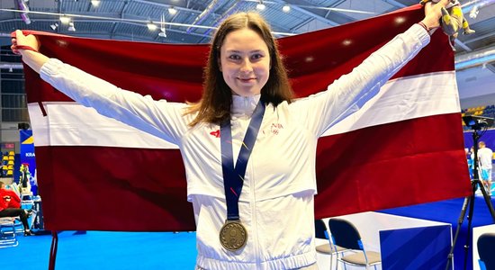 Katra sapņa pamatā ir smags darbs – bronzas ieguvēja taekvondo Jolanta Tarvida