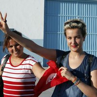 Освобожденная из тюрьмы активистка Femen призвала к восстанию