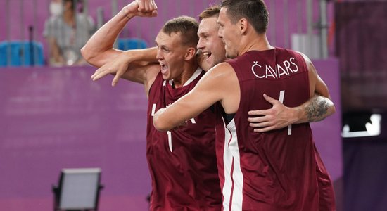 'Rīgas' 3x3 basketbolisti Rijādas 'Masters' turnīrā sasniedz pusfinālu