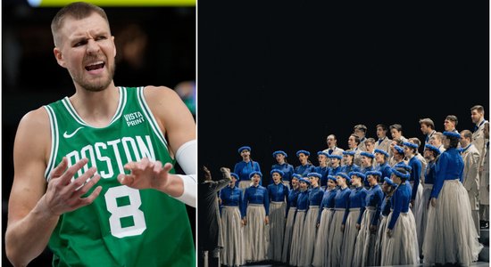 Jauniešu koris 'Kamēr...' dziedās Porziņģa komandas 'Celtics' spēles pārtraukumā