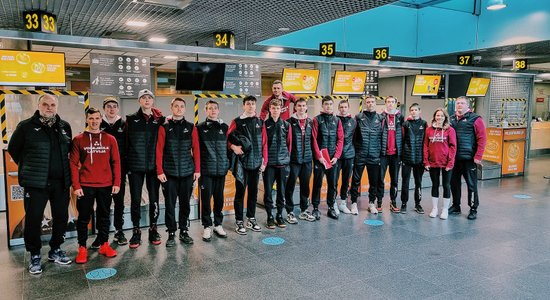 Latvijas U-17 volejbola izlase devusies uz EČ kvalifikāciju Horvātijā