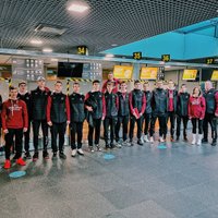 Latvijas U-17 volejbola izlase devusies uz EČ kvalifikāciju Horvātijā