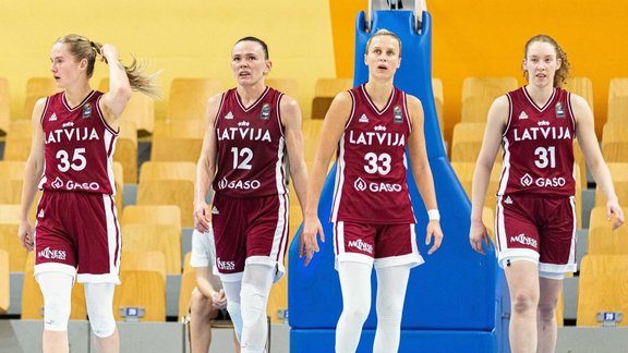 Latvijas basketbolistes nekvalificējas Eiropas čempionāta finālturnīram