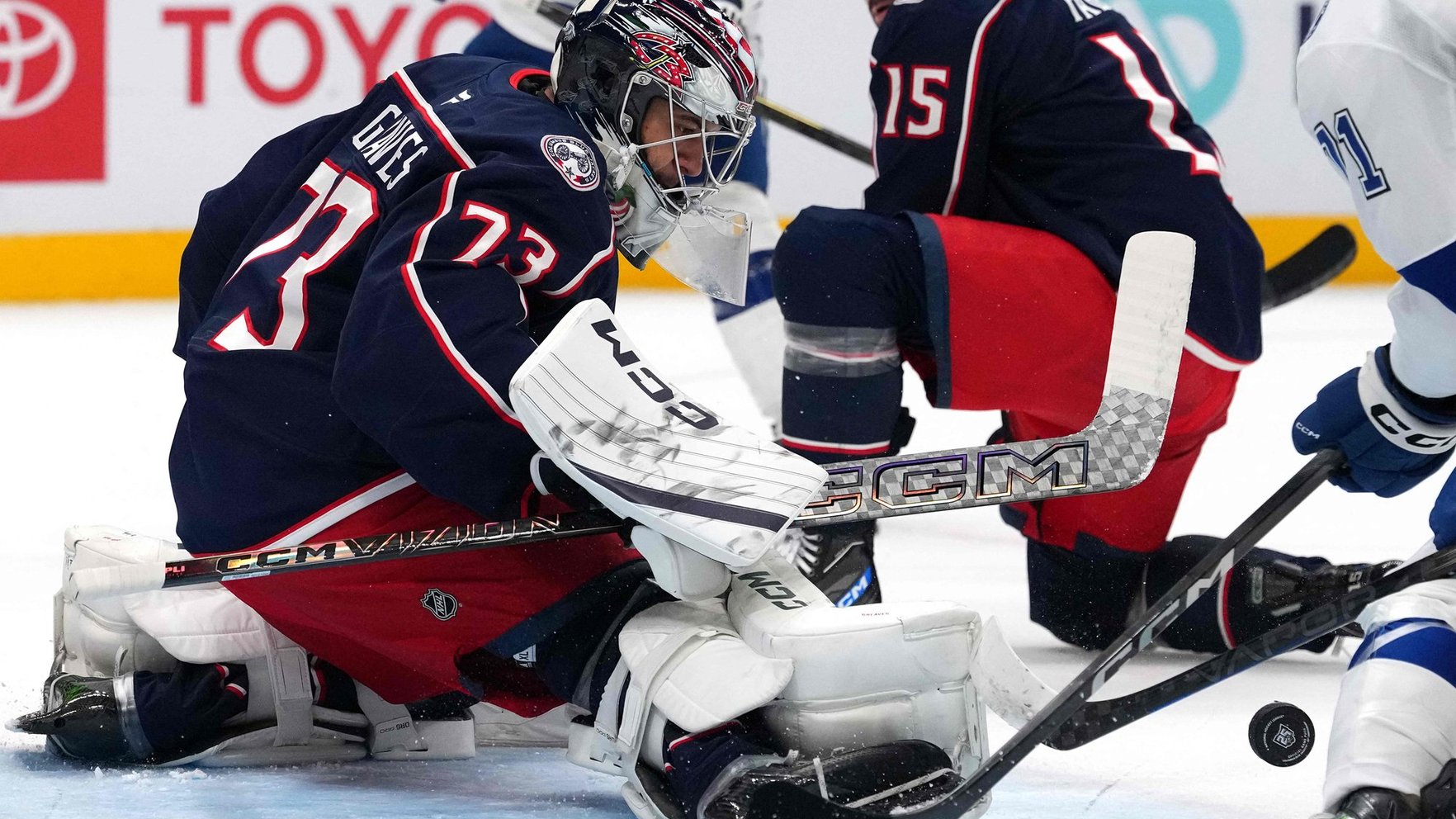 "Blue Jackets" izlaiž uzvaru un piedzīvo ceturto zaudējumu pēc kārtas