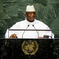Gambijas prezidents pats gejiem sola pārgriezt rīkles
