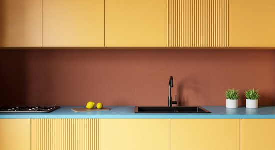 Labākā krāsu izvēle mazām virtuvēm