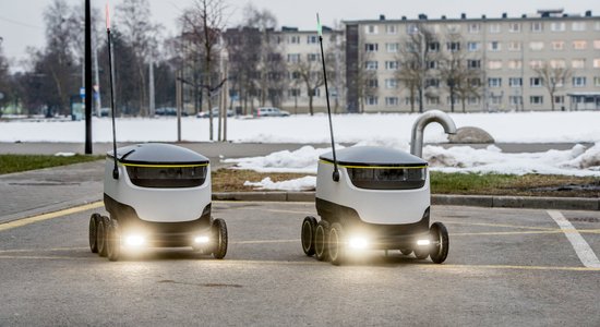 50 miljoni eiro un ne tikai: igauņu piegādes robotu ražotājs piesaista naudu un paplašināsies