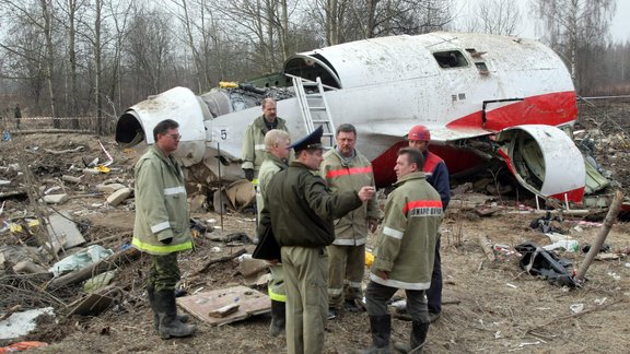 Polijas prezidenta lidmašīnas avārija Tu-154