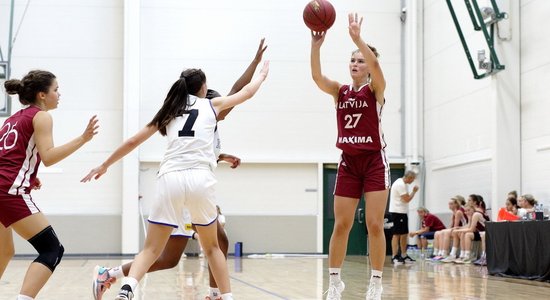 Latvijas U-16 basketbolistes Eiropas čempionāta trešajā spēlē piekāpjas mājiniecei Portugālei