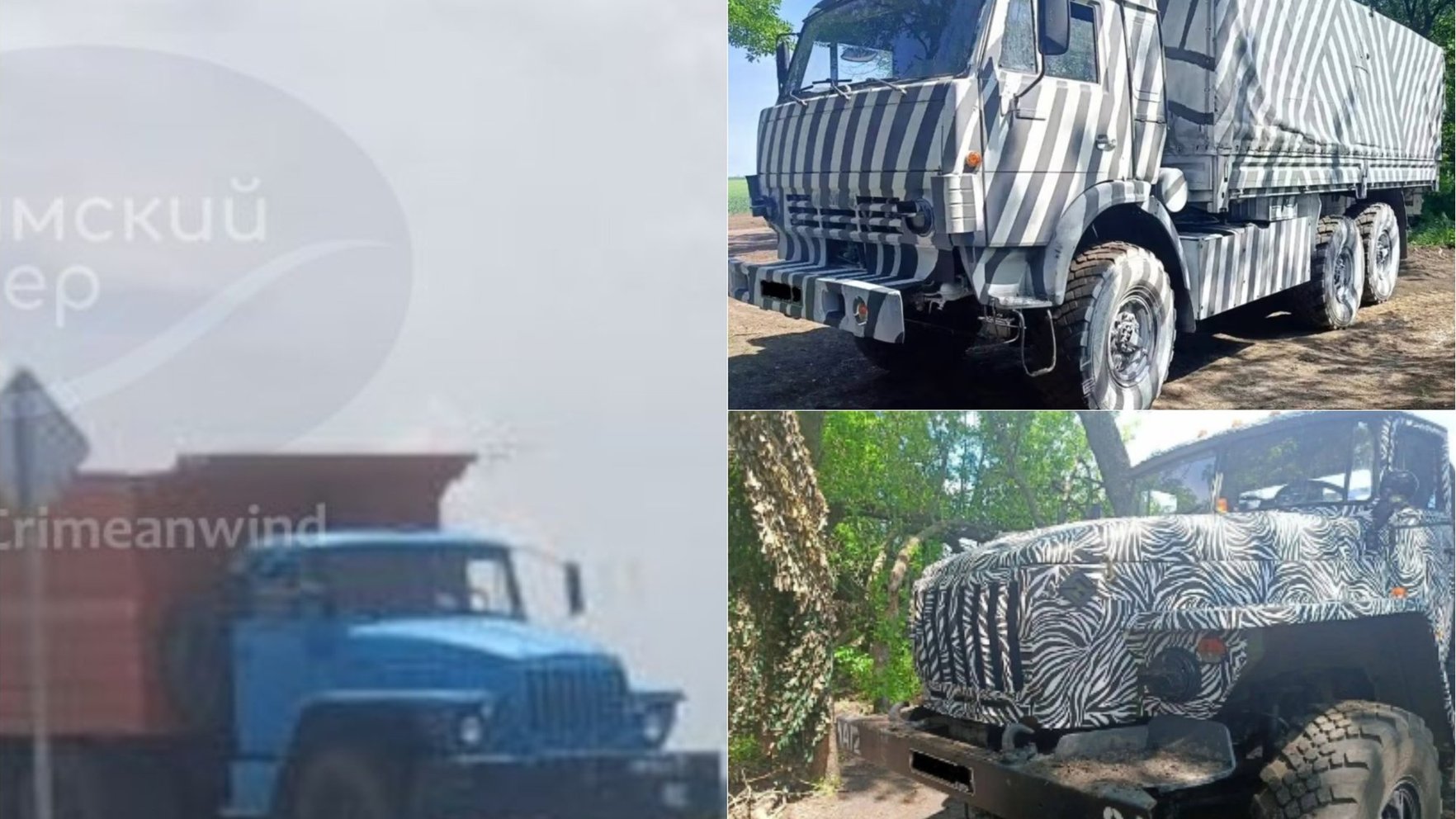 Krievija sāk maskēt militārās kravas automašīnas p