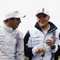Masa un Botass pagarina līgumu ar 'Williams' F-1 komandu