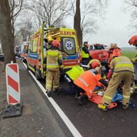 ФОТО. В Польше разбился автомобиль с семьей из Латвии: в машине было трое взрослых и шестеро детей