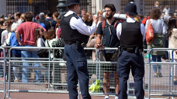 tūristi, policija, Londona