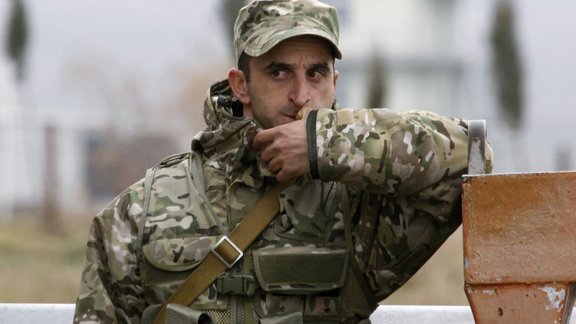 Georgian soldier