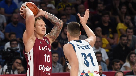 Basketbols, Eurobasket 2017: Latvija - Slovēnija - 30