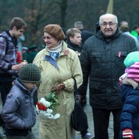 Foto: Lāčplēša dienas piemiņas pasākumi Rīgā