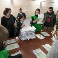 Gruzijas opozīcijas partijas neatzīst parlamenta vēlēšanu rezultātus (plkst.09.33)