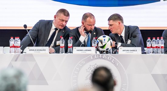 Ļašenko saglabā Latvijas Futbola federācijas prezidenta krēslu
