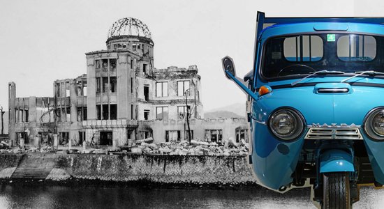 'Mazda' zīmola stāsts: Kā tā radītājs par mata tiesu izglābās no ASV atombumbas