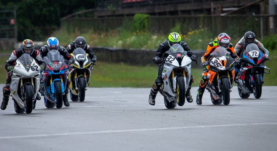 Baltijas čempionātā motošosejā Latvijai septiņas godalgas Biķernieku trasē