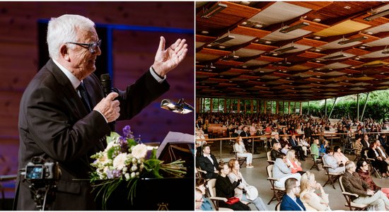 Foto: Jūrmalā izskanējis Raimonda Paula Pasaules kino mūzikas koncerts