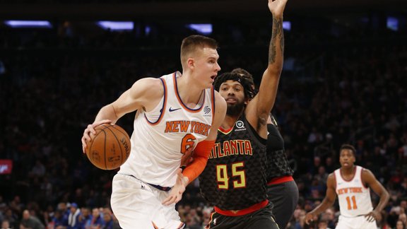 Basketbols, NBA spēle: Knicks - Hawks