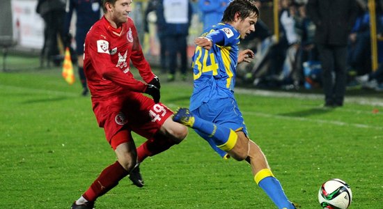 'Rostov' futbolisti nonāk uzvaras attālumā no Cauņas pārstāvētās CSKA