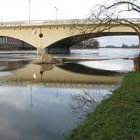 Visstraujāk ūdens līmenis ceļas Latvijas centrālās daļas upēs
